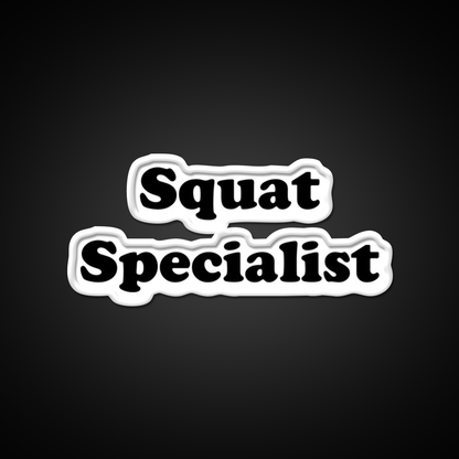 Squat Specialist Gym Fitness Led Neon Sign Rgb Color