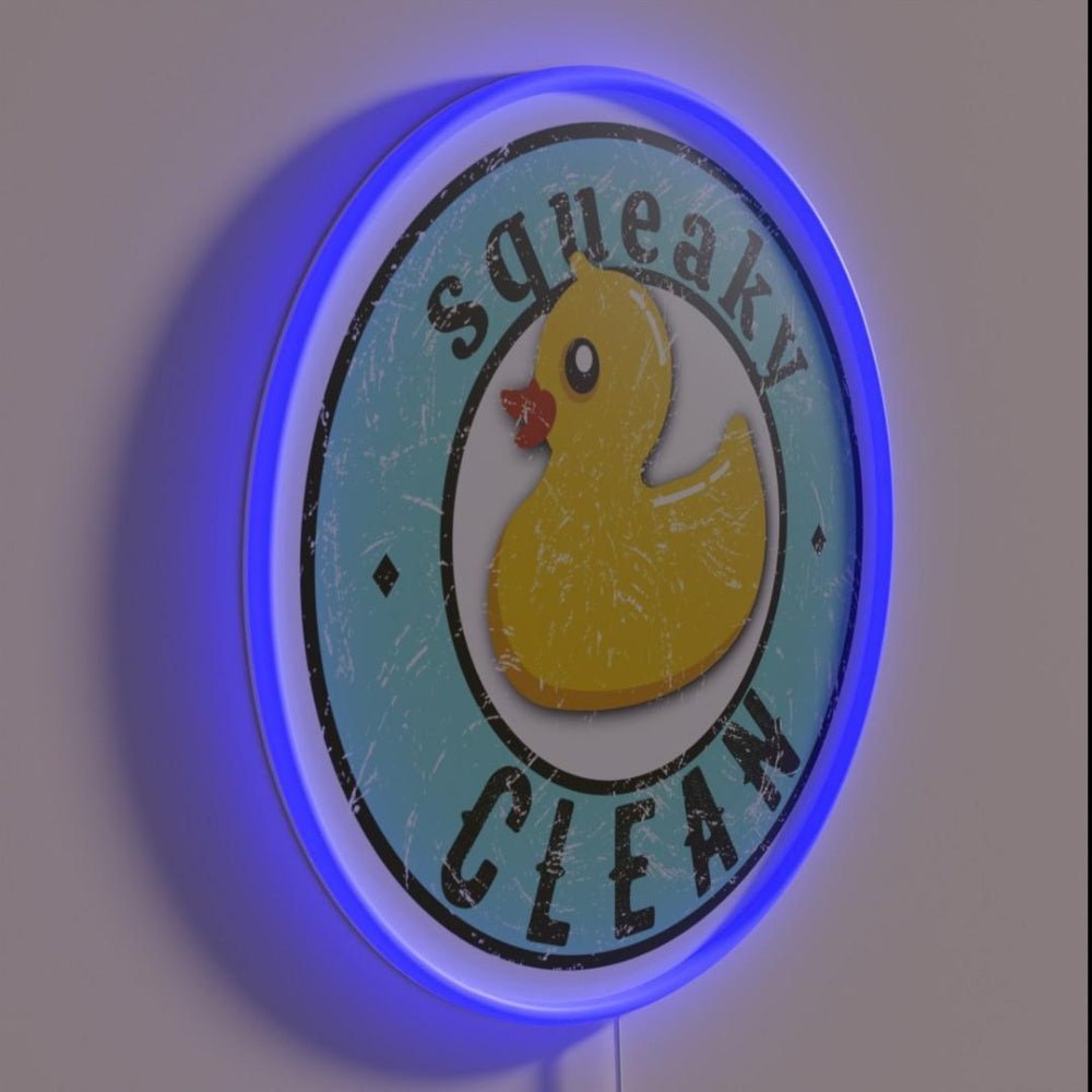 Squeakyclean Rgb Led Neon Sign - Shineneon
