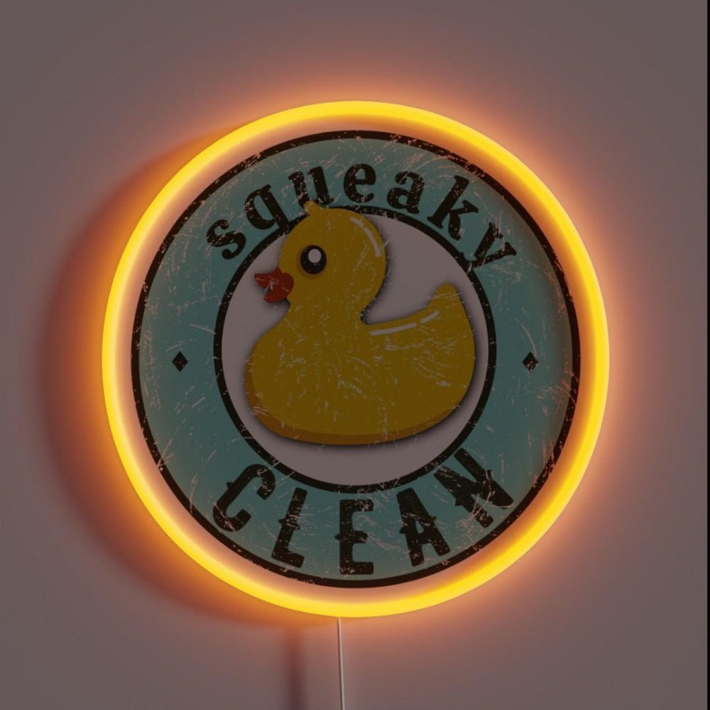 Squeakyclean Rgb Led Neon Sign - Shineneon
