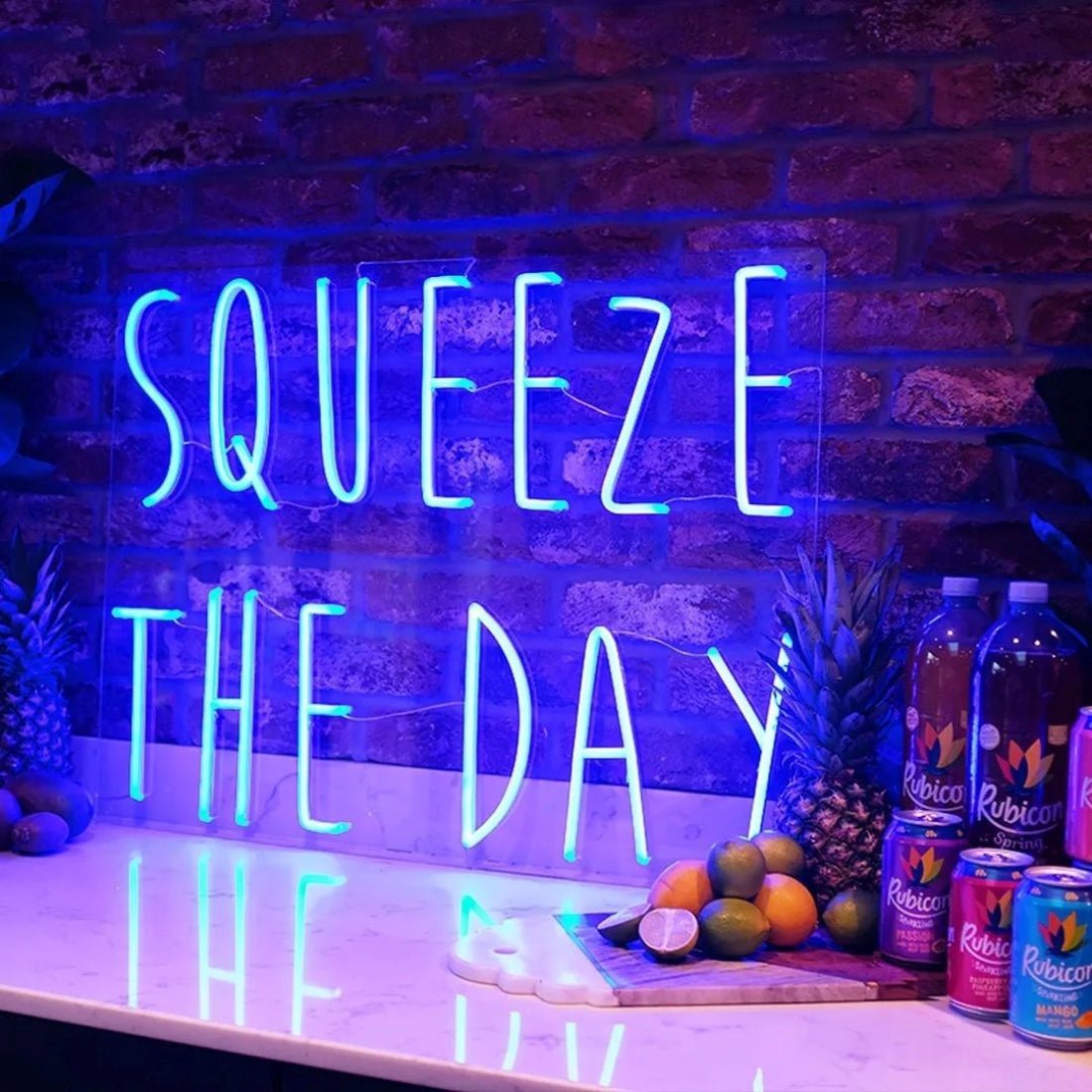 Squeeze The Day Led Sign Business Neon Sign - Shineneon