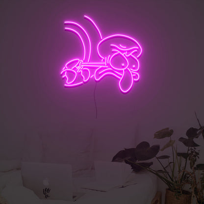 Squidward Stare Led Neon Sign Custom Led Neon Sign | Shineneon