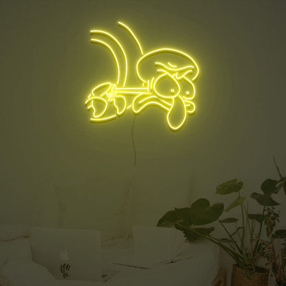 Squidward Stare Led Neon Sign Custom Led Neon Sign | Shineneon