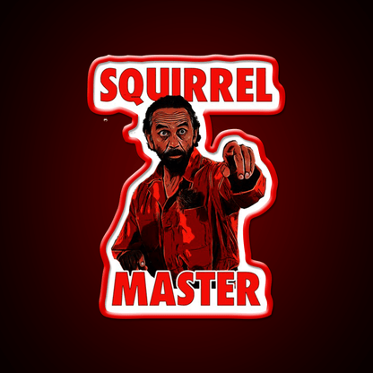Squirrel Master Cocktail Bar Decor Led Neon Sign Rgb Color - Shineneon