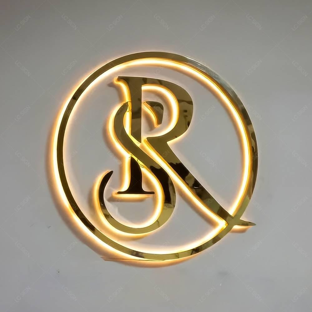 Sr 3D Backlit Letters Business Metal Led Sign