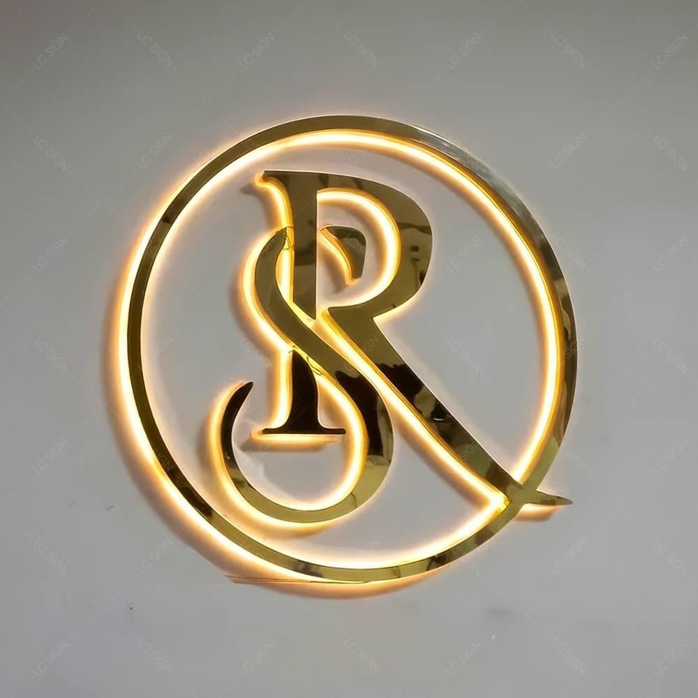 Sr 3D Backlit Letters Business Metal Led Sign - Shineneon