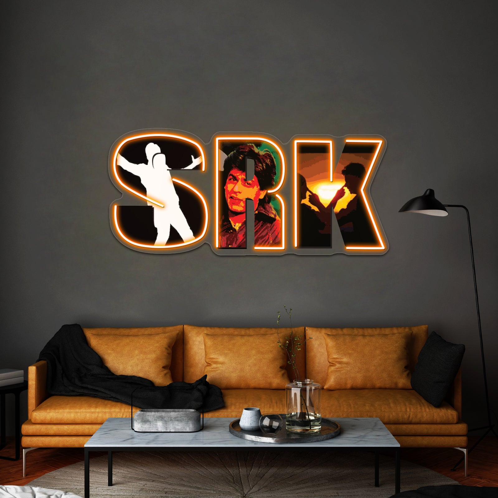 Srk The Man The Myth The Legend Artwork Custom Led Signs | Shineneon