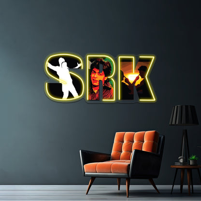 Srk The Man The Myth The Legend Artwork Custom Led Signs