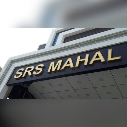 Srs Mahal 3D Frontlit Channel Letters Led Light Sign