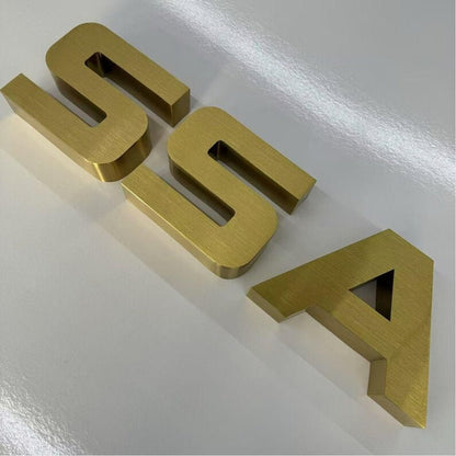 Ssa 3D Backlit Channel Letters Led Light Sign - Shineneon