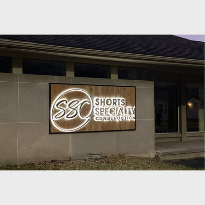 Ssc Shorts Specialty Construction 3D Backlit Channel Letters Led Light Sign - Shineneon