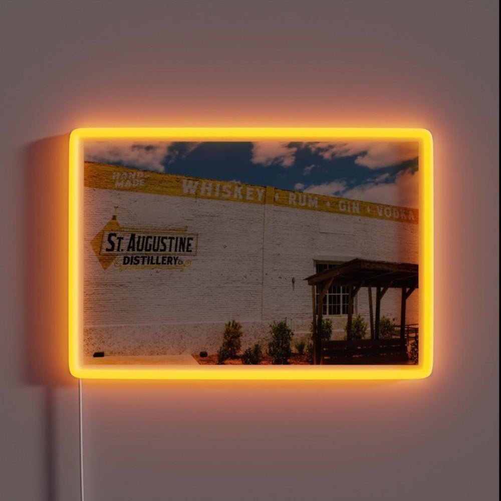 St Augustine Distillery In St Augustine Florida Rgb Led Neon Sign - Shineneon