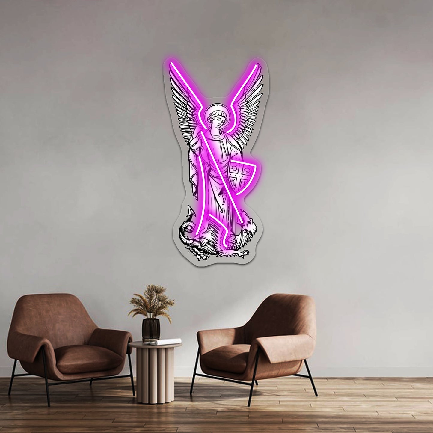 St Michael Wall Artwork Neon Signs