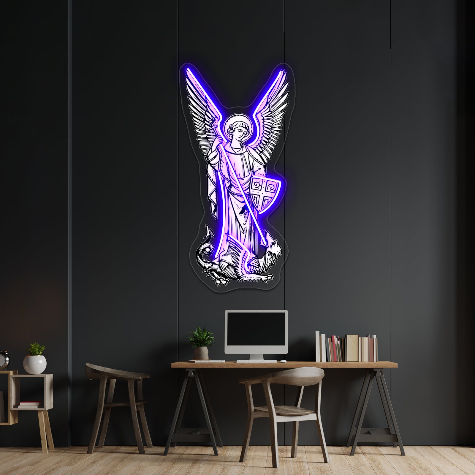 St Michael Wall Artwork Neon Signs | Shineneon