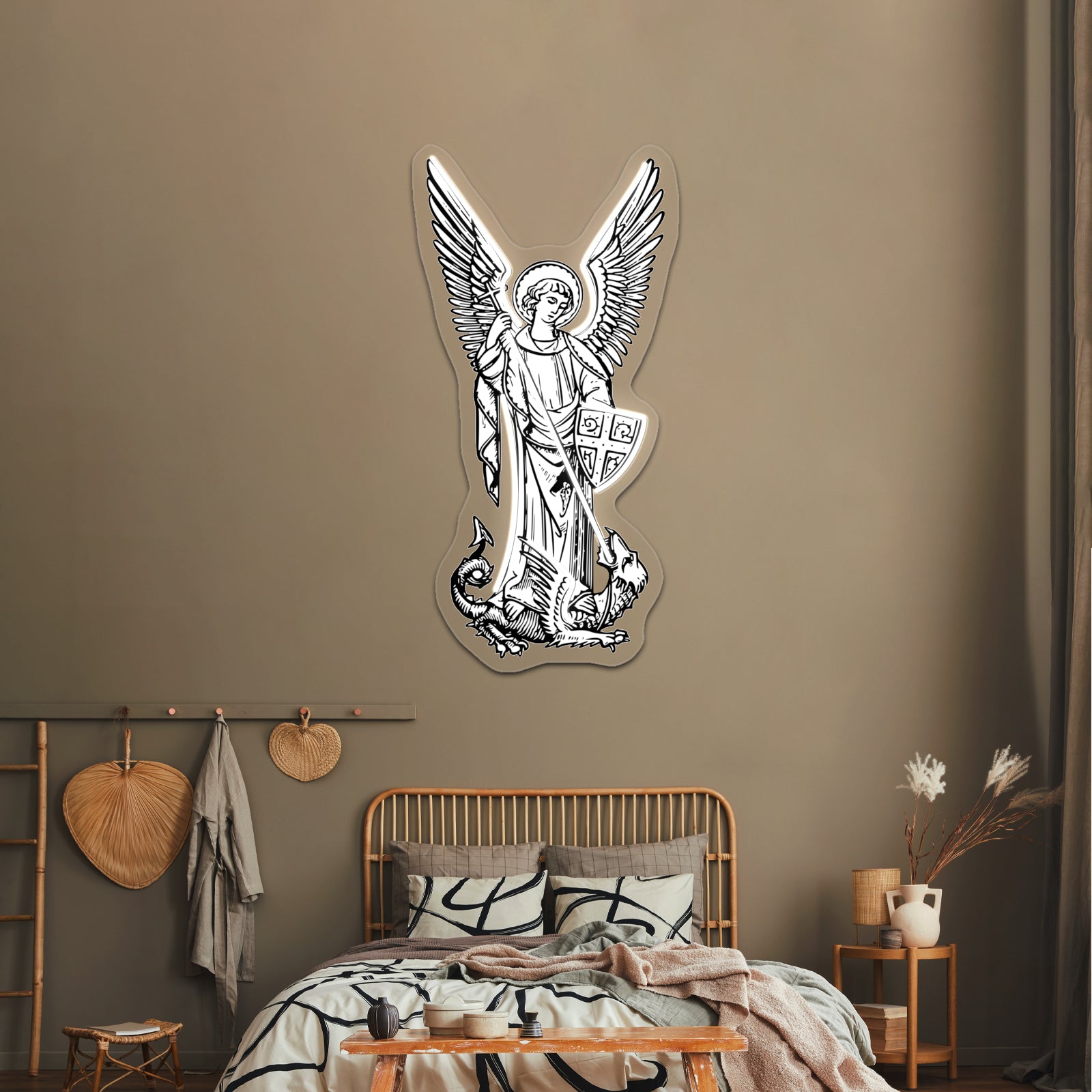 St Michael Wall Artwork Neon Signs | Shineneon