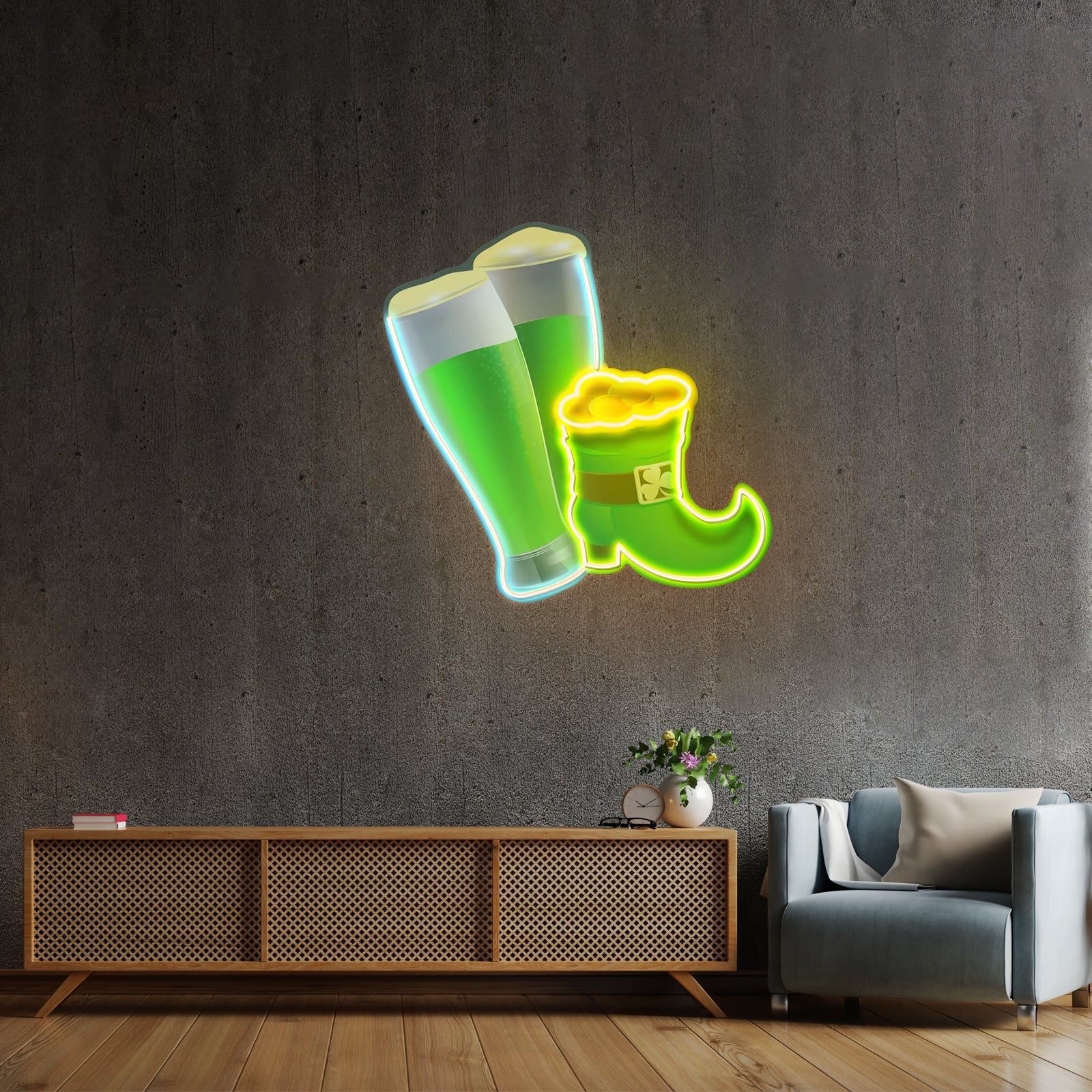 St Paddy Beer Led Signs - Shineneon