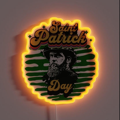 St Patrick Day Rgb Led Neon Sign Bar Wall Decor - Shineneon