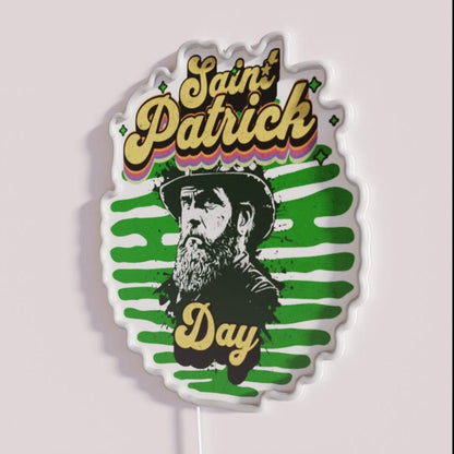St Patrick Day Rgb Led Neon Sign Bar Wall Decor - Shineneon