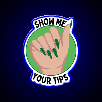 St Patricks Day Nail Tech Nail Salon Led Neon Sign Rgb Color - Shineneon