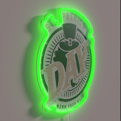 St Patricks Day Vintage Retro Rgb Led Neon Sign - Shineneon