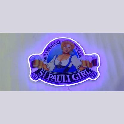 St Pauli Girl Neon Sign - Shineneon