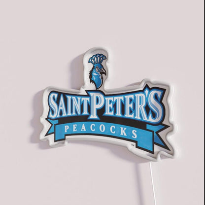 St Peters Peacocks Rgb Led Neon Sign - Shineneon