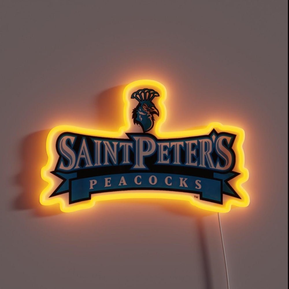 St Peters Peacocks Rgb Led Neon Sign - Shineneon