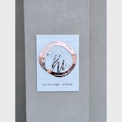 Sta Chil Store Acrylic Business Logo Sign - Shineneon
