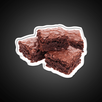 Stack Of Brownies Snack Food Led Neon Sign Rgb Color - Shineneon