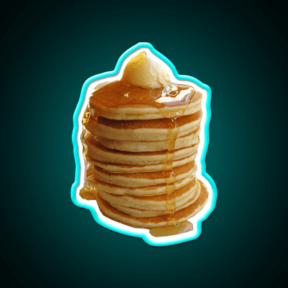 Stack Of Pancakes Snack Food Led Neon Sign Rgb Color - Shineneon