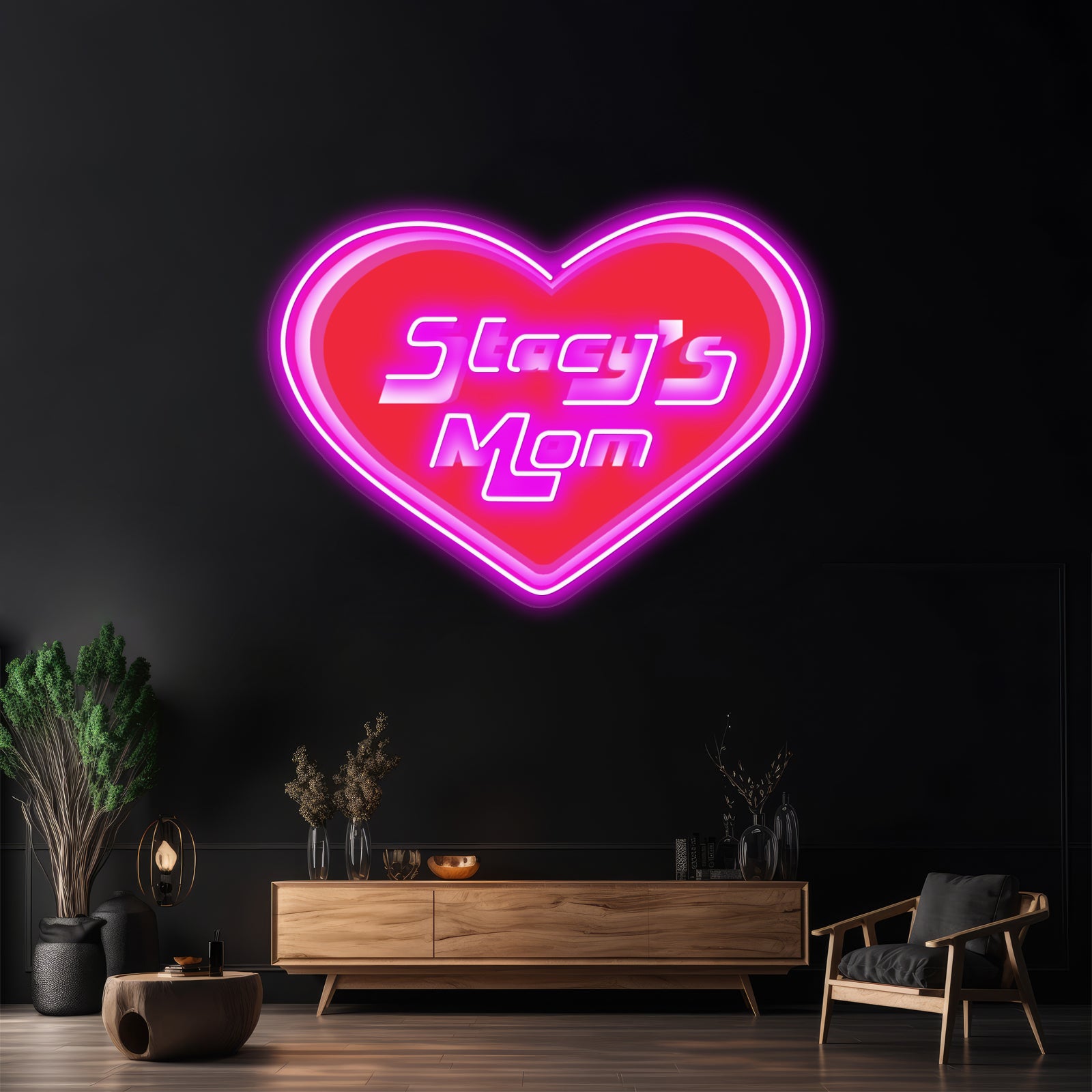 Stacys Mom Artwork Custom Led Signs | Shineneon