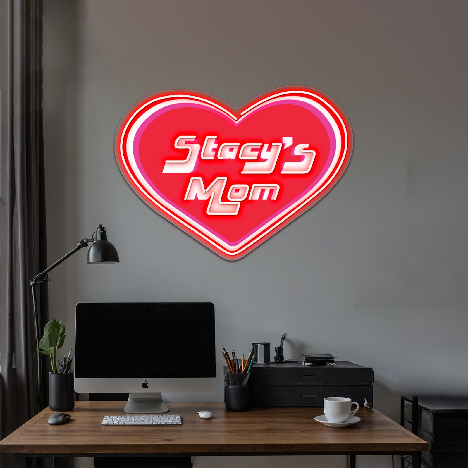 Stacys Mom Artwork Custom Led Signs | Shineneon