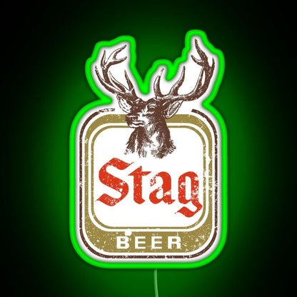 Stag Beer Rgb Neon Sign - Shineneon