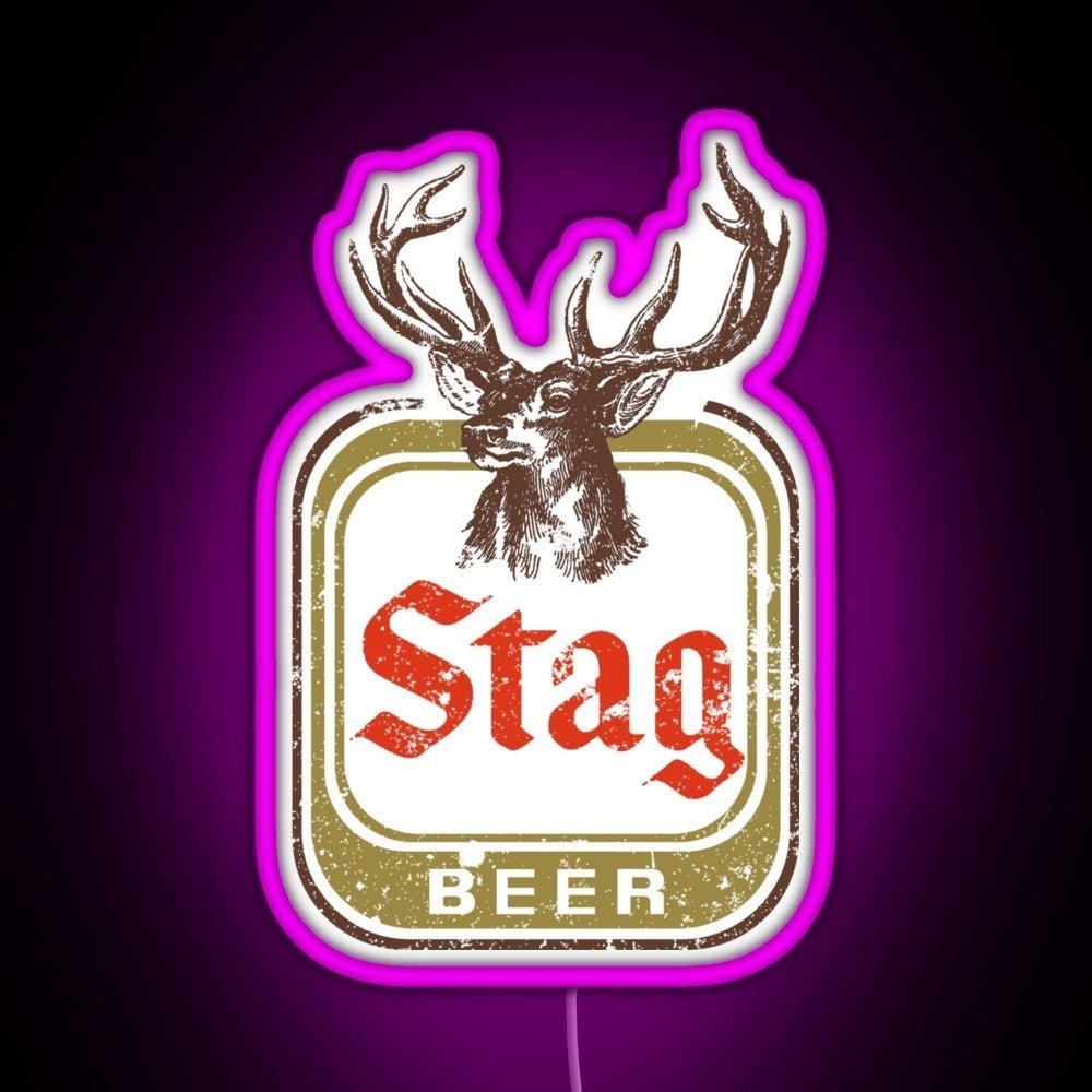 Stag Beer Rgb Neon Sign - Shineneon