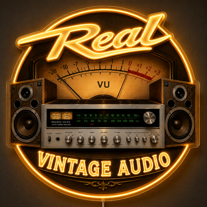 Real VINTAGE AUDIO Custom LED Neon Sign (LED preview)