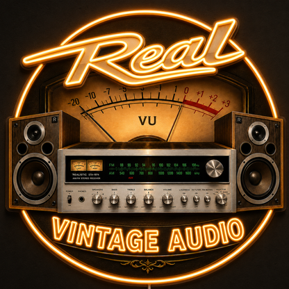 Real VINTAGE AUDIO Custom LED Neon Sign (LED preview)