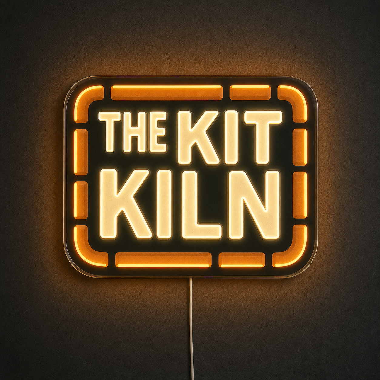 THE KIT KILN Custom LED Neon Sign (LED preview)