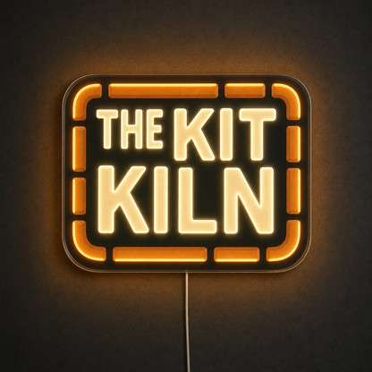 THE KIT KILN Custom LED Neon Sign (LED preview)