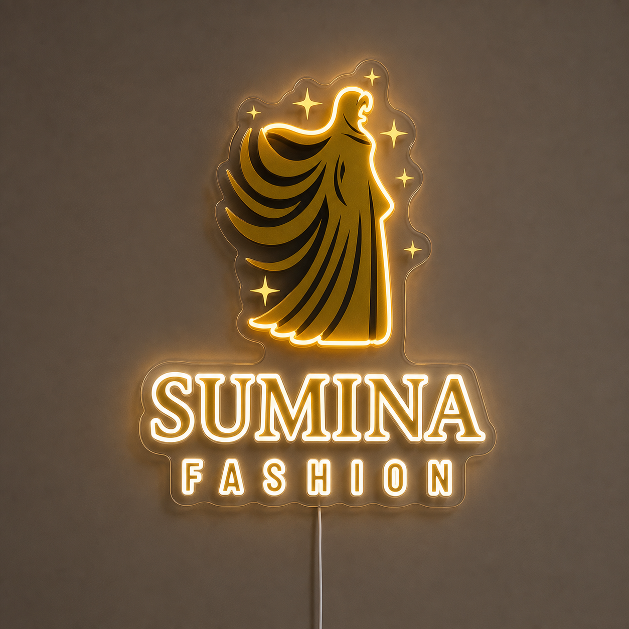 SUMINA FASHION Custom LED Neon Sign (LED preview)
