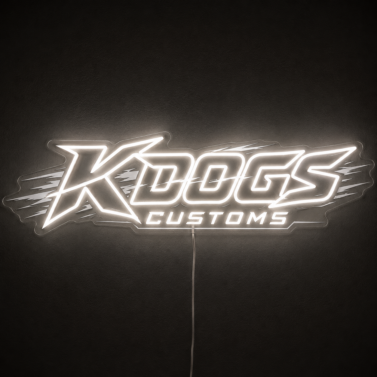 KDOGS CUSTOMS Custom LED Neon Sign (LED preview)