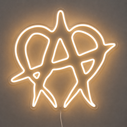 hand-drawn Custom LED Neon Sign (LED preview)