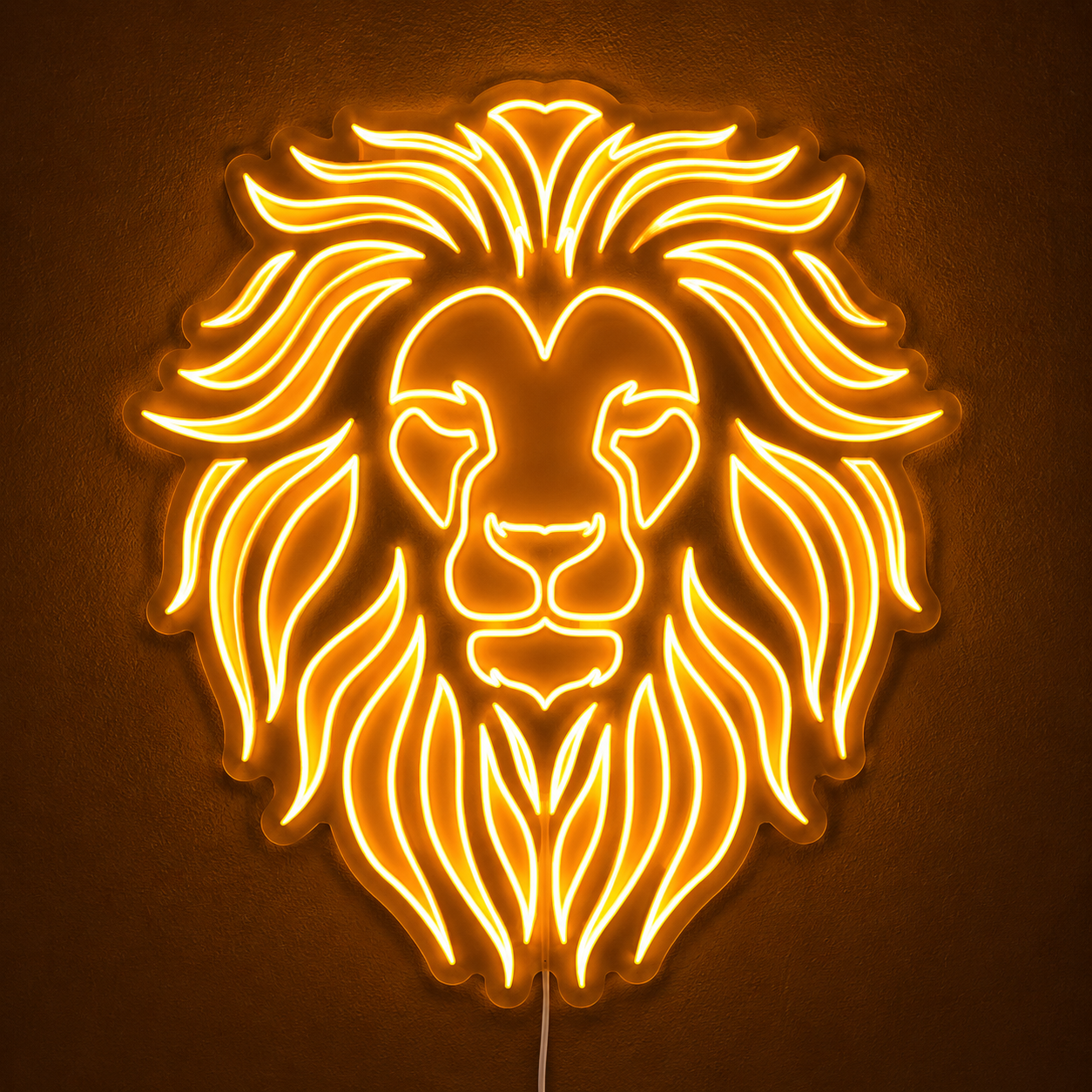 lion mascot Custom LED Neon Sign (LED preview)