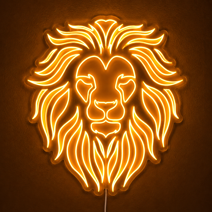lion mascot Custom LED Neon Sign (LED preview)