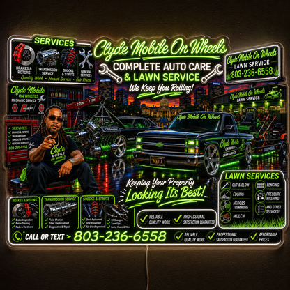 Custom Artwork Custom LED Neon Sign (LED preview)