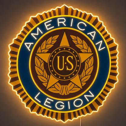AMERICAN LEGION Custom LED Neon Sign (LED preview)