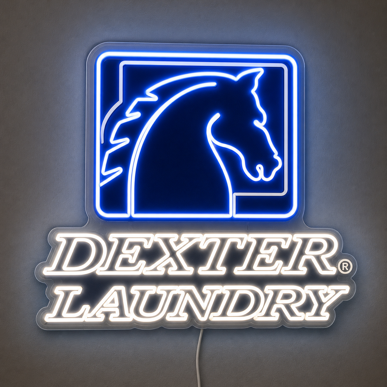 DEXTER LAUNDRY Custom LED Neon Sign (LED preview)