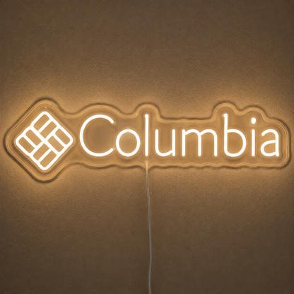 Columbia Custom LED Neon Sign (LED preview)