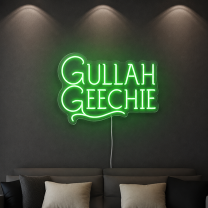GULLAH GEECHIE Custom LED Neon Sign (LED preview)