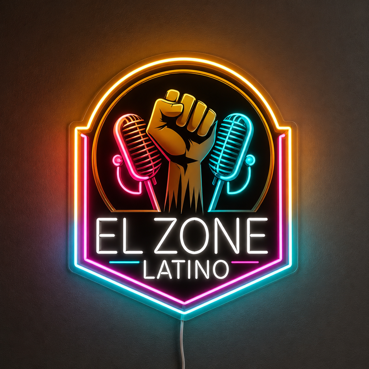EL ZONE LATINO Custom LED Neon Sign (LED preview)