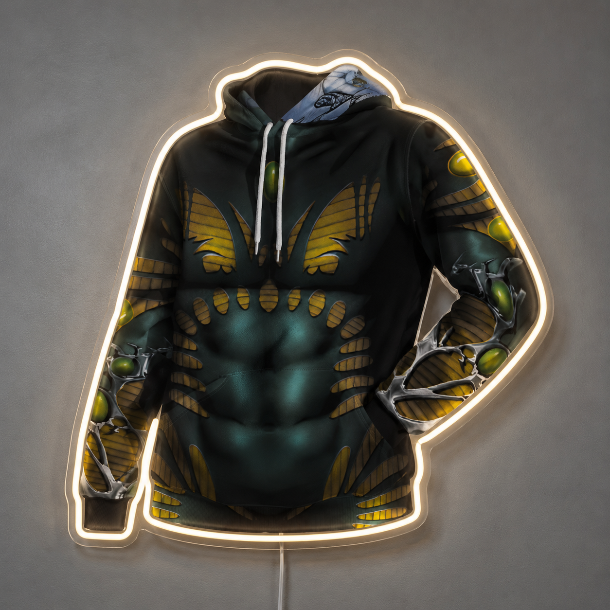 bio-mechanical armor Custom LED Neon Sign (LED preview)