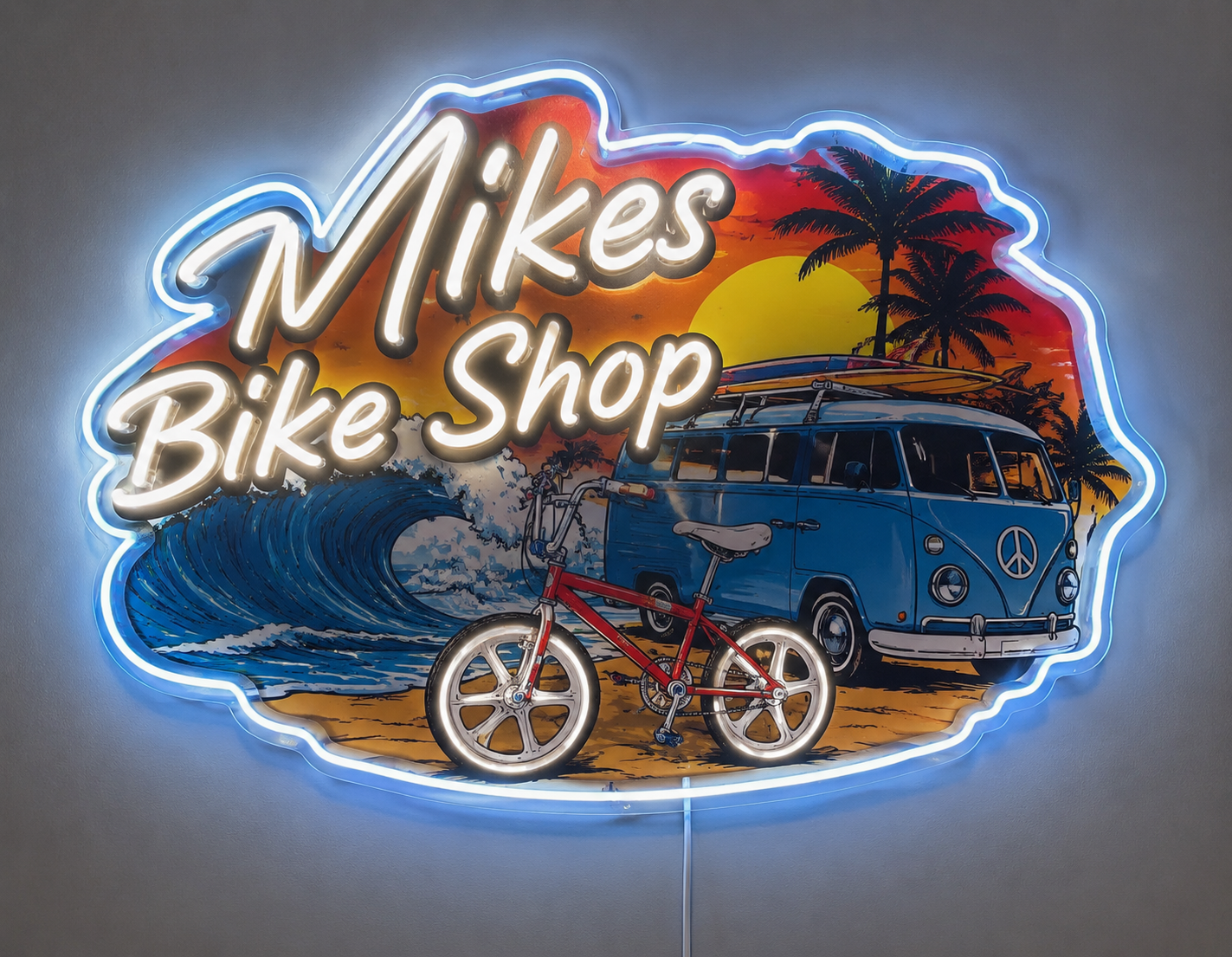DYNO Custom LED Neon Sign (LED preview)